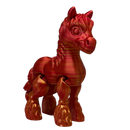 Clyde the Clydesdale  - Coral Color - Toy Shoppe >> Dolls & Figurines - by Fantasy Pets