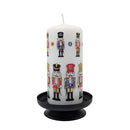 Christmas Nutcracker Pillar Candle
