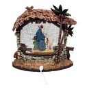 Enchanted Lighted Spinning Nativity Waterglobe