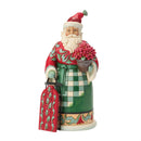 Highland Glen Santa Figurine - Sliding Into The Holidays