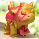 Barnyard Cow - Yellow / Pink