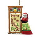 Home for the Holidays: Santa Standing in Doorway Ornament - Christmas >> Ornaments >> Jim Shore - by Jim Shore - view 3