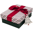 Gift Box for Gift Cards - 5" x 3.75" - Candy Striped