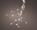 Twinkling Dreams Micro-LED Tree String Lights - Warm White - Silver Wire