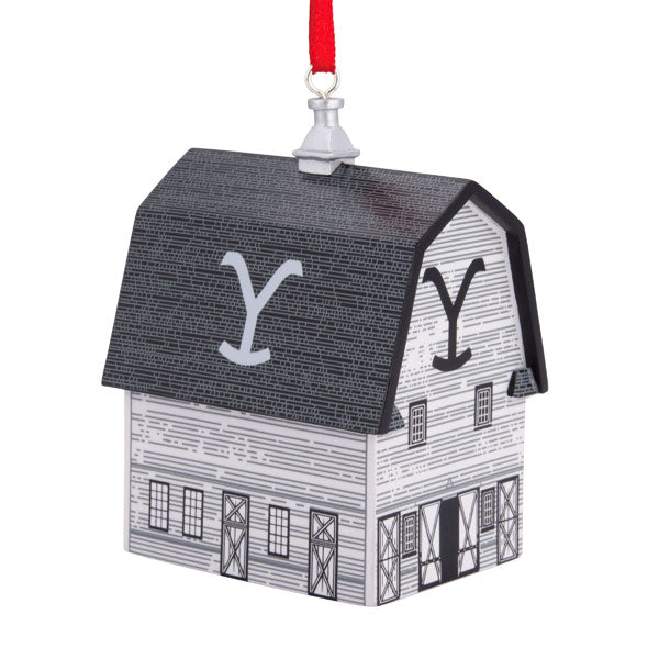 Paramount Yellowstone Barn Ornament The Country Christmas Loft