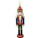 Wooden Nutcracker Ornament - King