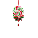 Candycane Treats Hanging Ornament - Multicolor Pinwheel - Christmas >> Ornaments >> Food & Drink - by Kurt Adler