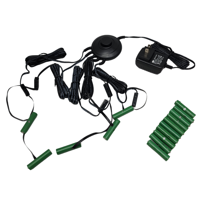 110 volt AAA Battery eliminator - 5 Head