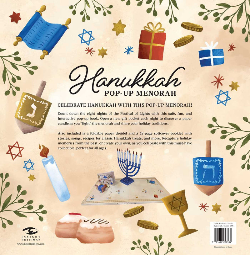 Hanukkah Pop-Up Menorah: An 8-Day Celebration of the Festival of Lights