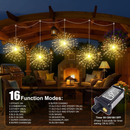 Starburst 5 Piece Light Set - 1000 LED - Warm White - Christmas >> Lighting - by Lamphome - view 2