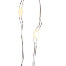 Warm White LED Multifunction Silver Wire Fairy Light Set - Christmas >> Lighting - by Kurt Adler - view 4