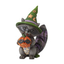 Sneaky & Sweet: Halloween Raccoon Figurine - Holidays >> Halloween - by Jim Shore