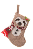 Mini Stocking Gift Card Holder - Sloth