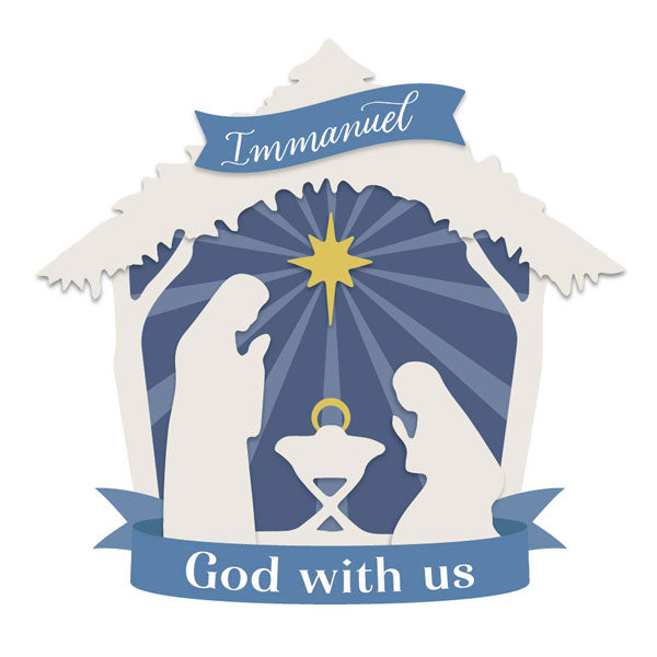 DaySpring Modern Nativity Hallmark Ornament