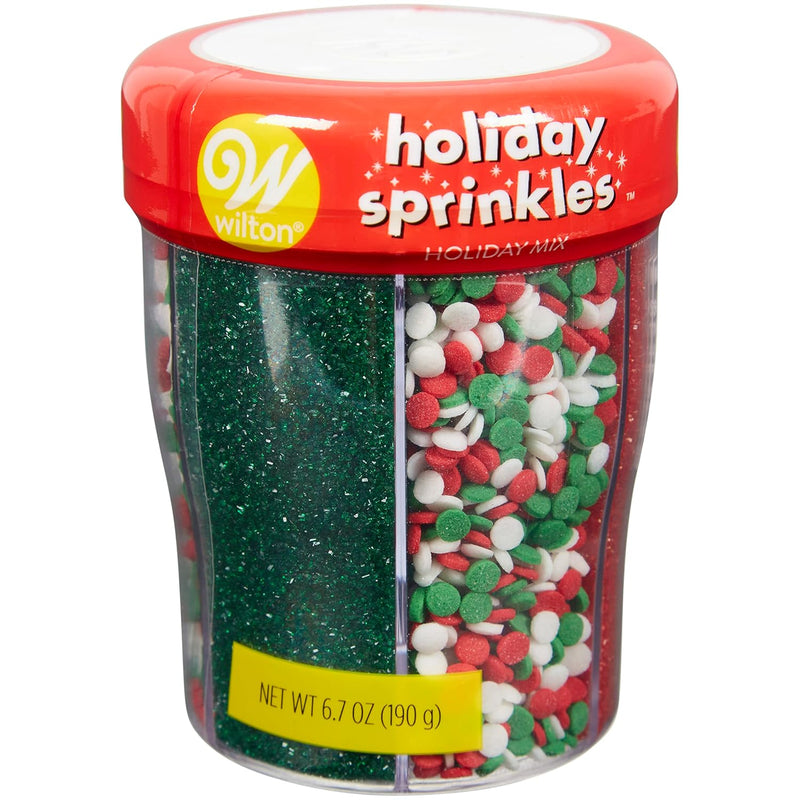 Wilton 6-Cell Traditional Holiday Sprinkles