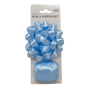 Bow and Ribbon Set - Sky Blue - Gift Shoppe >> Gift Wrap - by Expressive Design