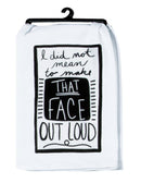 Snarkasms That Face: The Flour Sack Towel for Every Exasperated Baker