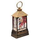 Classic Nutcracker Ballet Lighted Lantern Snow Globe
