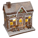 Magical Gingerbread Toy Store Light-Up House