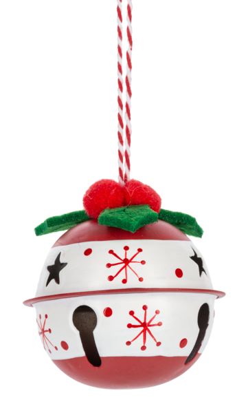 Holiday Jingle Bell Boxed Ornaments - Set of 3