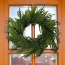 Natural Looking Lush Cedar Wreath - 24 Inches