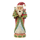 Nutcracker Santa Figurine With Tree Classic