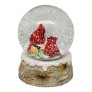 4 Inch Resin Holiday Cardinal Waterglobe - Style 2