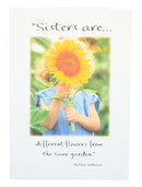 Sisters are different flowers from the same garden - Greeting Card - The Country Christmas Loft