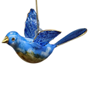 Blown Glass Bluebird - Azure Sky