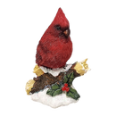 Cardinal on a Snowy Branch -