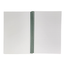 Wirebound 6X9 Lined Journal - Skiing