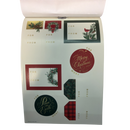 96 Gift Tag Holiday Seals