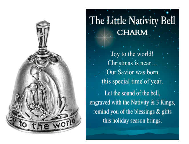 The Little Nativity Bell Charm