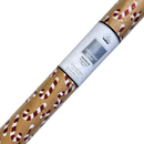 Glitter Accented Roll Wrap - 30" x 96" - Candy Cane Delight