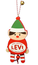 Dancing Wooden Ornament (L - Z) -