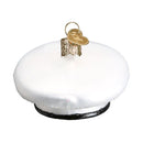 Marines Cap Glass Ornament