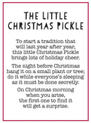 The Little Christmas Pickle Charm
