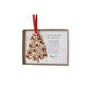 Gold Cardinal Tree Ornament