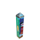20 inch Art Pole - Santa Stop Here - 4x4 - Decor - by Magnet Works - view 2