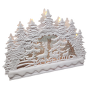 Lighted Spinning Water Globe Arch - 14 Inch