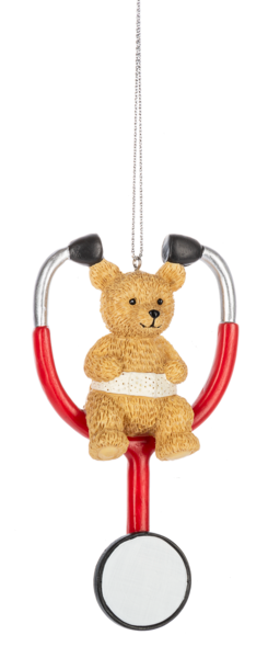 Stethoscope With Bear Ornament
