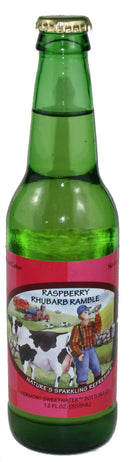Vermont Sweetwater All Natural Glass Bottle Soda (Raspberry Rhubarb Ramble) - Food >> General Foods >> Drinks - view 2