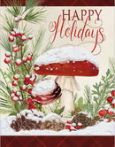 Holiday Mushrooms Boxed Christmas Cards