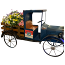 82" Solar Lighted Antique Woody Replica Truck