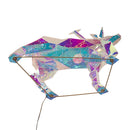 3 Foot LED Multifunction Holographic Reindeer