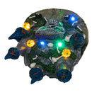 Lighted Skull Castle with Color Changing LED Entrance
