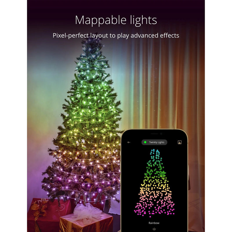 Twinkly 250-Light RGB LED Light Set (Generation II) - The Country Christmas Loft