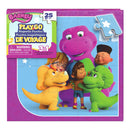 Play And Go Magnetic Puzzles, Barney 3-in-1 Set