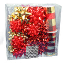 Holiday Ribbon And Bow Kit - Red/Gold - Gift Shoppe >> Gift Wrap - by Expressive Design
