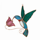 Hummingbird with Pink Flower Suncatcher - Home & Living >> Suncatchers - by Park Designs